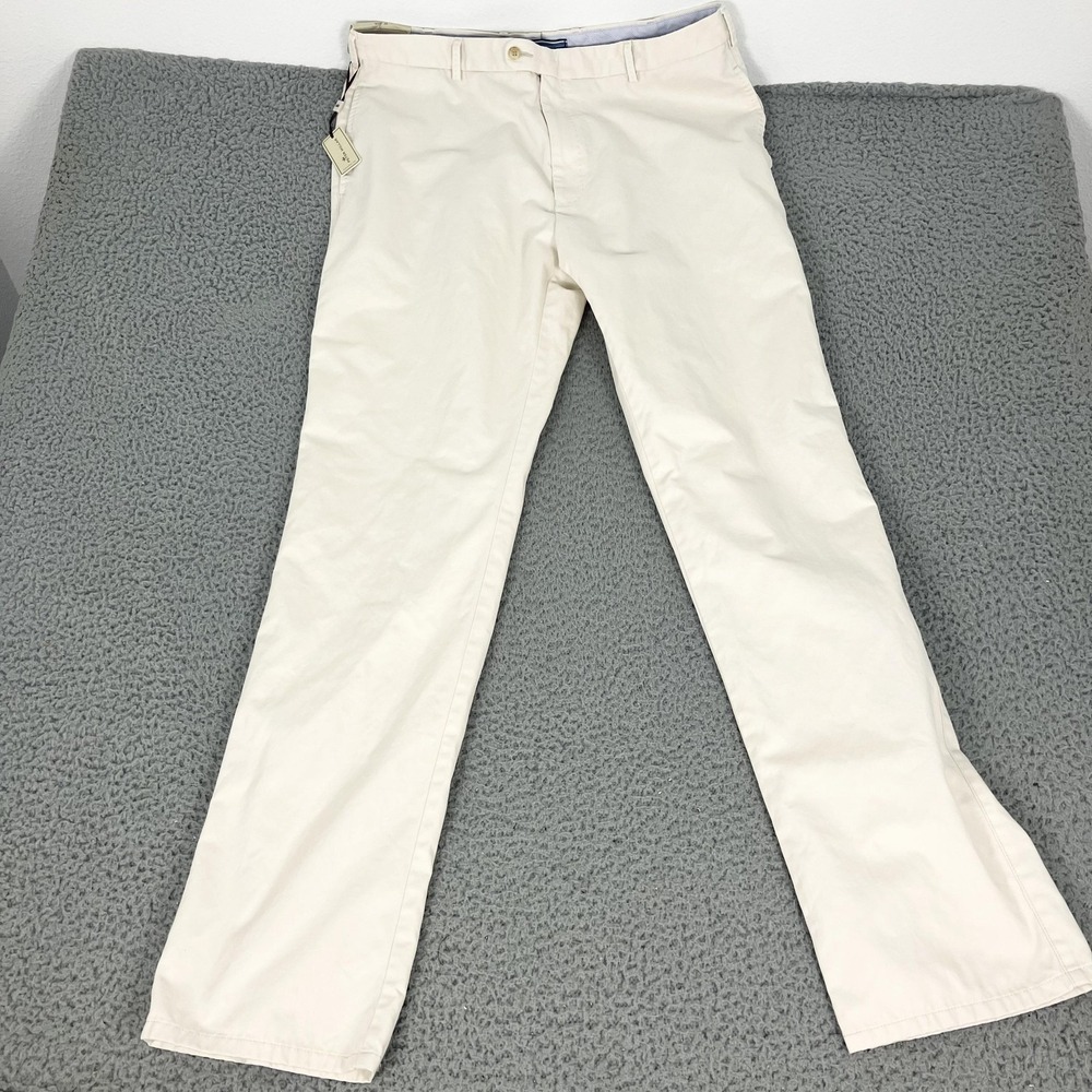 Peter Millar Pants Mens 38x36 Pima Cotton Chino Classic Fit Casual Twill